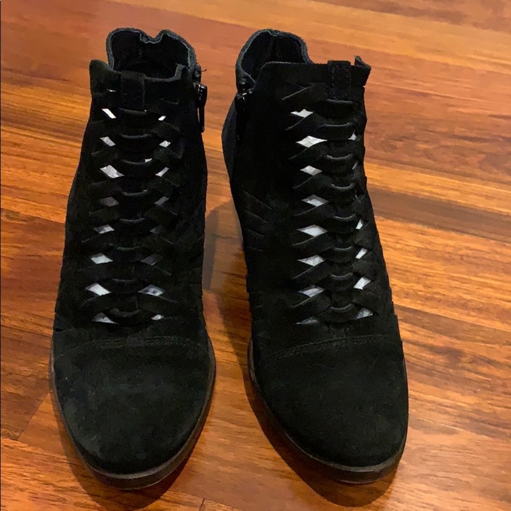 Free People Suede Booties